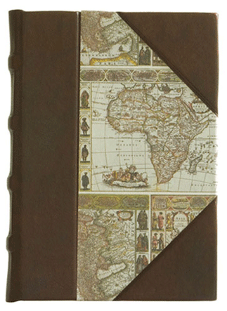 "Mappa Mundi" Hardbound Notebook